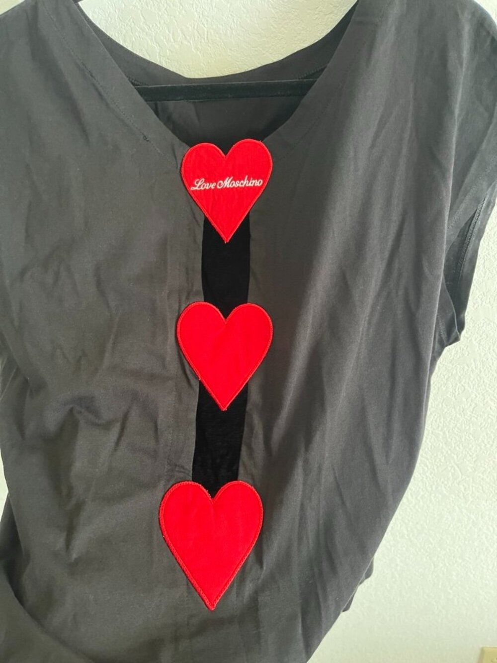 Love Moschino Triple Heart Top - Picture 6 of 10